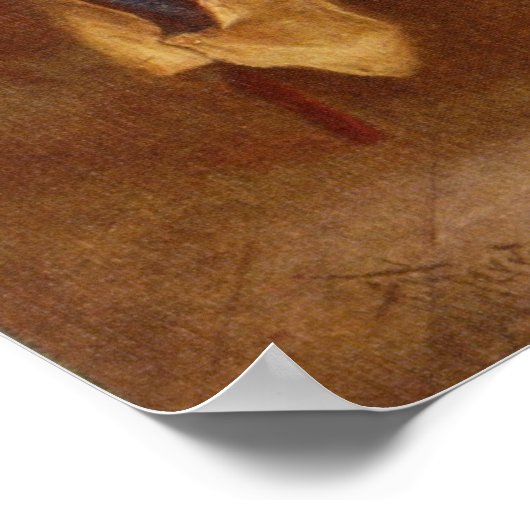 Betsy Ross Canvas Print ポスター (角)