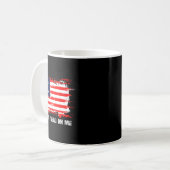 Betsy Ross Flag Don't Tread Patriot On Me コーヒーマグカップ (正面左)