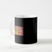 Betsy Ross Flag Dont Tread Patriotic On Me For Men コーヒーマグカップ (正面左)