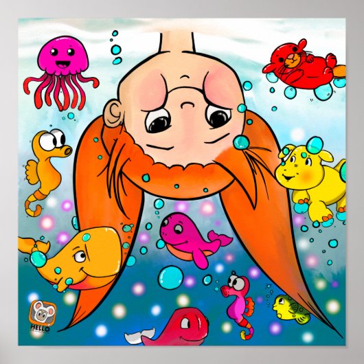 Betsy's Worldプリントバリューポスター紙（マット） ポスター (正面)