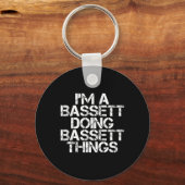 Bett Funny Surname Family Tree Birthday Reunion Gi キーホルダー (正面)