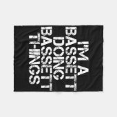 Bett Funny Surname Family Tree Birthday Reunion Gi フリースブランケット (正面(横))