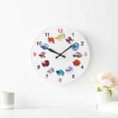 Bettaの壁掛け時計,No.01 ラージ壁時計 (ホーム)