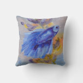 Bettaの少し青い魚 クッション (裏面)