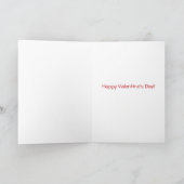 Bettaの魚のバレンタインデーカード シーズンカード (内部)