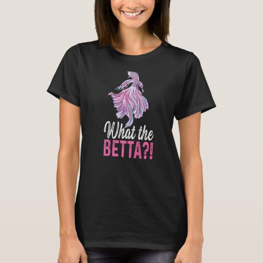 Bettaの魚の専門家のためのBetta Tシャツ (正面)