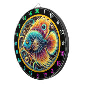 Betta エレガント Dartboardウォールディスプレイ ダーツボード (正面右)