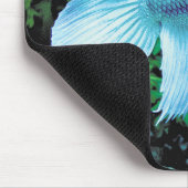 betta,cobalt blue マウスパッド (コーナー)