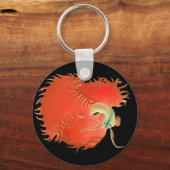 Betta Fighting Fish Keychain キーホルダー (正面)
