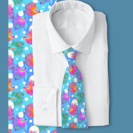 Betta Fishの泡 ネクタイ