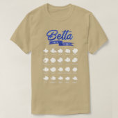 Betta Fishテールタイプ1 Tシャツ (デザイン正面)