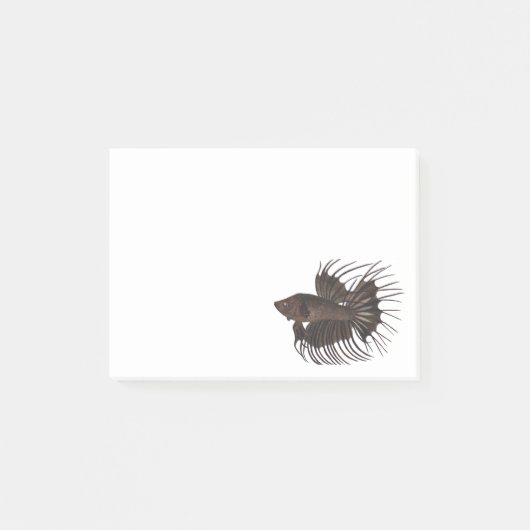 Betta Fishノート ポストイット (正面)