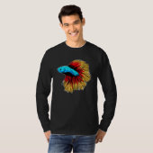 Betta Fish水族館ペット Tシャツ (正面フル)