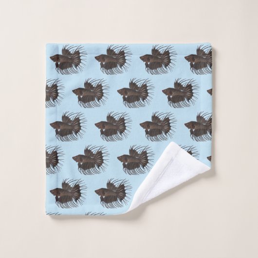 Betta Fish Bath Towel Set バスタオルセット (ウォッシュタオル)