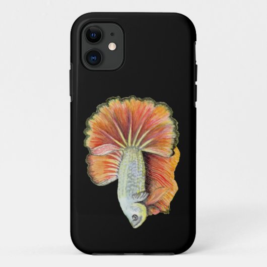Betta Fish Case-Mate iPhoneケース iPhone 11 ケース (裏面)