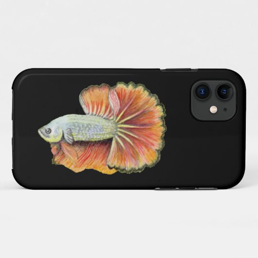Betta Fish Case-Mate iPhoneケース iPhone 11 ケース (裏面(横))