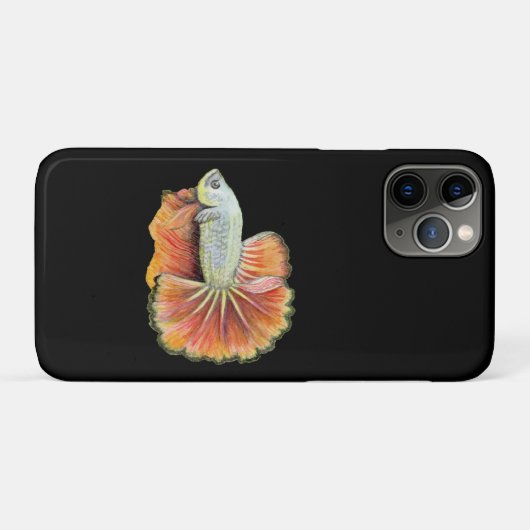 Betta Fish Case-Mate iPhoneケース iPhone 11 Proケース (裏面(横))