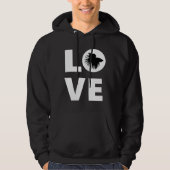 Betta Fish Love Betta Fish Siamese Fighting Fish F パーカ (正面)