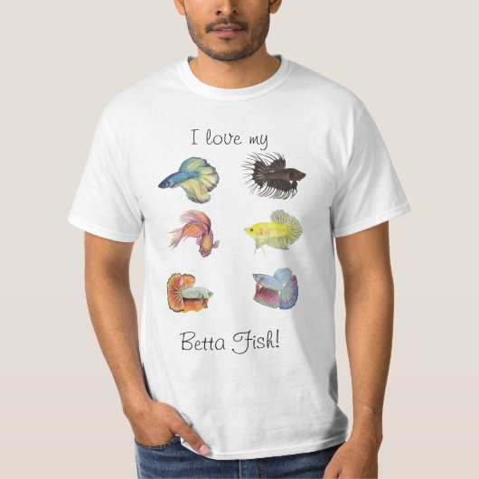 Betta Fish Tシャツ (正面)