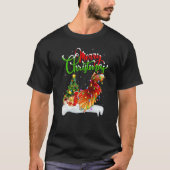 Betta Fish  Xmas Decorations Santa Betta Fish Chri Tシャツ (正面)