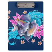 Betta Siamese Fighting Fish  クリップボード (正面)