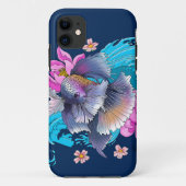 Betta Siamese Fighting Fish Case-Mate iPhoneケース (裏面)