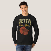 Betta Than Betta Fish水族館 Tシャツ (正面フル)