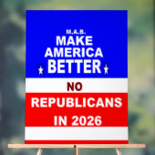 Better America アクリルサイン (ニュートラル)