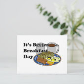 Better Breakfast Day ポストカード (スタンド正面)