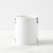 Better Grab My Dumbrella It’s Really Stud Out Ther コーヒーマグカップ (中央)