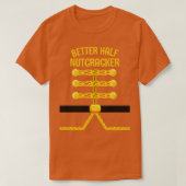 BETTER HALF Nutcracker Matching Family PJ Christma Tシャツ (デザイン正面)