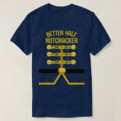 BETTER HALF Nutcracker Matching Family PJ Christma Tシャツ (デザイン正面)