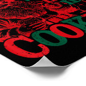 Better Have My Cookies Santa Claus Christmas Sayin ポスター (角)