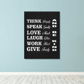 Better Human Behavior Canvas Print キャンバスプリント (インサイチュ (ウッドフロア))