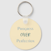 Better Imperfect Than Unmade With Visual Message キーホルダー (正面)