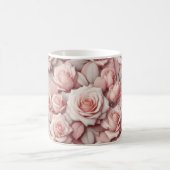 Better in Pink Roses コーヒーマグカップ (中央)