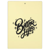 Better life クリップボード (裏面)