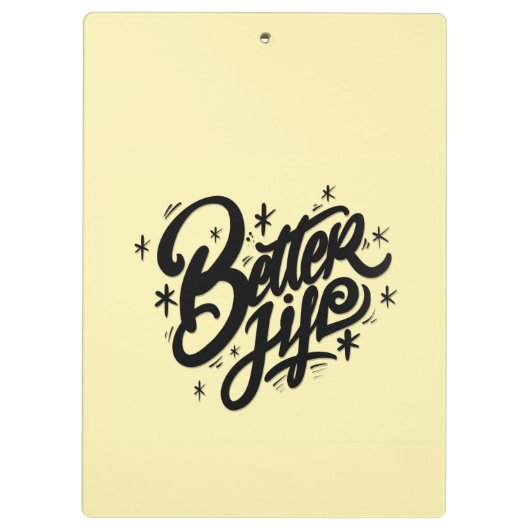 Better life クリップボード (裏面)