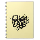 Better life ノートブック (正面)