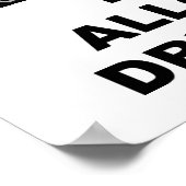 Better Life Through Tanksポスタおもしろいー ポスター (角)