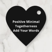 Better Off Together Quote Positive Minimal Design  フェイバータグ (裏面)