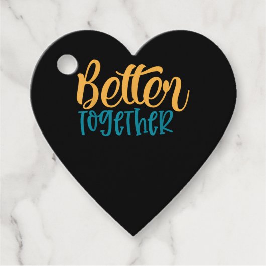 Better Off Together Quote Positive Minimal Design  フェイバータグ (正面)