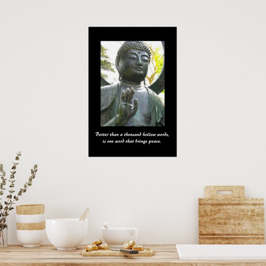Better than a thousand hollow words Poster ポスター (キッチン)