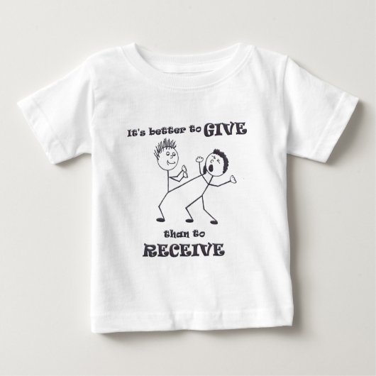 Better-to-Give.jpg ベビーTシャツ (正面)