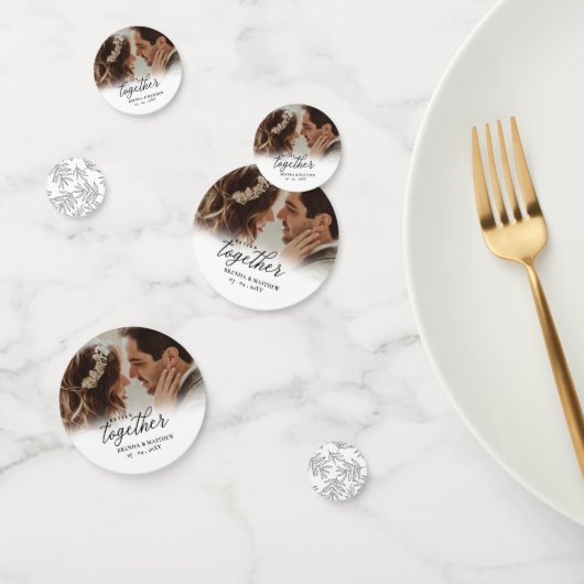 Better Togetherスクリプト写真の保存日付 コンフェッティ (グループ)