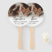 Better Togetherスクリプト写真の保存日付 ハンドファン (正面&裏面)