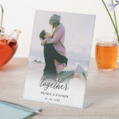 Better Togetherスクリプト写真の保存日付 台座サイン (インサイチュ)