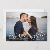 Better Togetherハート婚約発表 招待状 (正面)