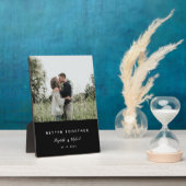 Better Togetherフォトモダンエレガントシンプルスクリプト フォトプラーク (側面)