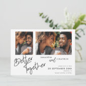 Better Together 2 Photo Script White日付の保存 セーブザデート (スタンド正面)